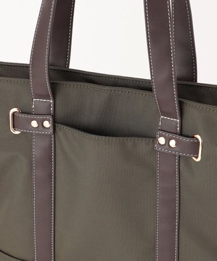 LA BAGAGERIE ベルテッド2WAYトート グレー