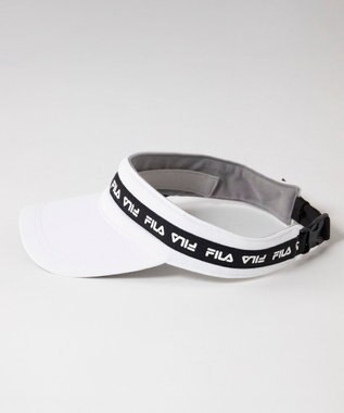 FILA GOLF／marie claire 【FILA GOLF】サンバイザー ホワイト