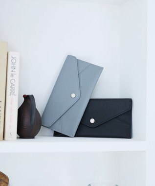 TOPKAPI 【Breath TOPKAPI】DUAL デュアル シュリンクレザー バイカラー 長財布　薄型 / 軽量