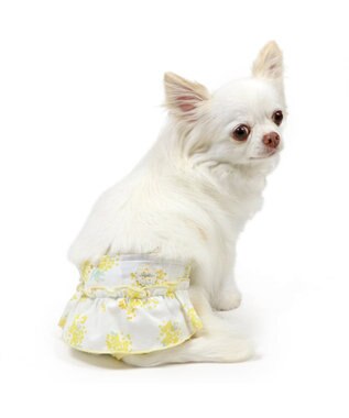 PET PARADISE ペットパラダイス サニタリーパンツ 《ミモザ柄》 小型犬 ミモザ柄