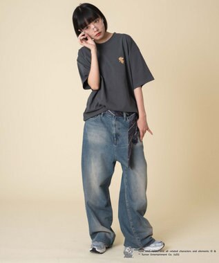 WEGO 【新柄追加/ユニセックス着用アイテム/SMLサイズ展開】TOMandJERRYグラフィックT（S） 柄8