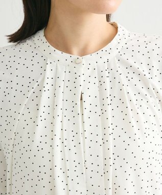 Green Parks ２ｗａｙ　５分袖ブラウソー Dot