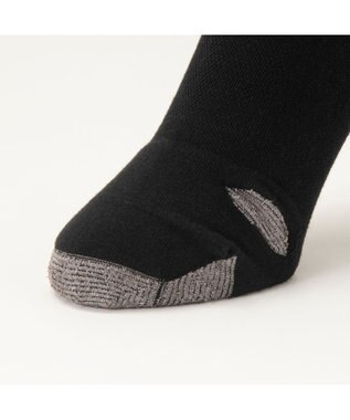 ZERO HALLIBURTON ロゴ入りソックス 靴下 82161 ブラック