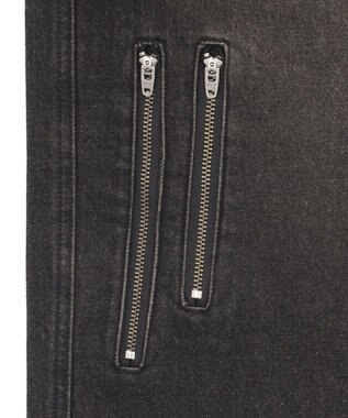 WEGO マルチZIPデニムパンツ デニムブラックソノタ