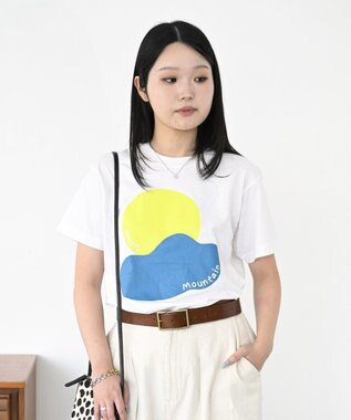 nitorito 【UNISEX】mountain&moon Tシャツ
