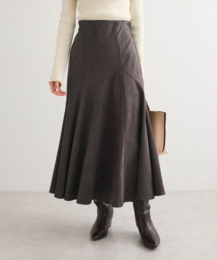 Green Parks ・ＥＬＥＮＣＡＲＥ　ＤＵＥ　スエードポンチフレアスカー