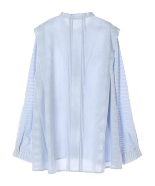 AMERICAN HOLIC サラックールタック使いブラウス Stripe