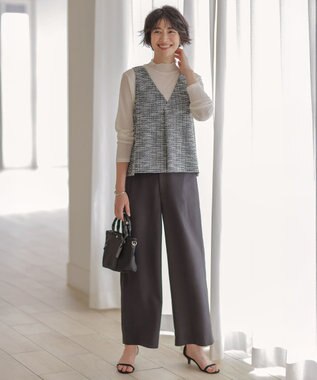 J.PRESS LADIES 【新色登場！・WEB限定カラーあり・2way】ナイロン ポシェット バッグ ブラック系