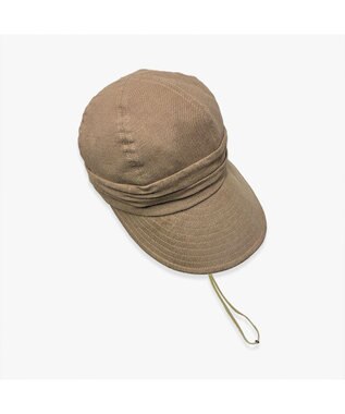 林八百吉商店 Sutto Hat 綿麻すっとキャスケット ベージュ