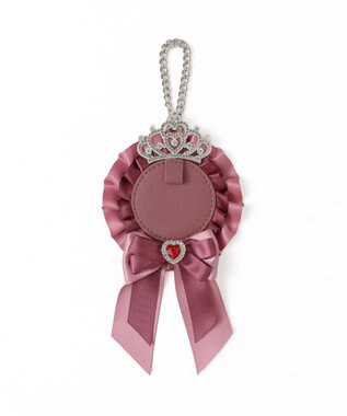 WEGO ティアラリボンロゼットキーホルダー 柄3