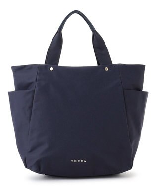 TOCCA 【撥水・A4サイズ対応】ALINE NYLONTOTE M  ナイロントートバッグ ネイビー系