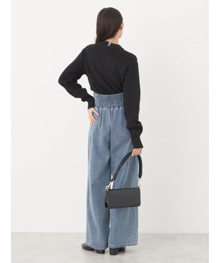 earth music&ecology アンチピリングハイネックプルオーバー Black