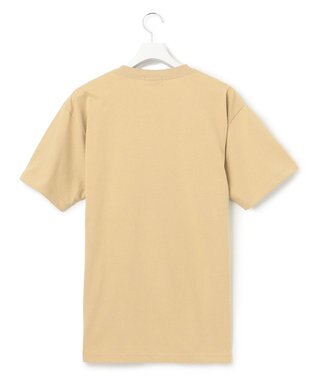 J.PRESS YORK STREET 【UNISEX】ロゴデザインプリントTシャツ ベージュ系