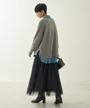 AMERICAN HOLIC チュールギャザースカート Check