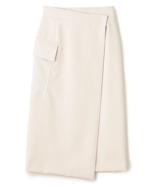 BEIGE， 【S-size】RABELAIS / ラップスカート Ecru