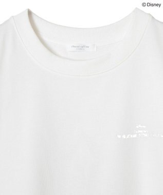 Green Parks ナイトメア／袖プリントミニ裏毛プルオーバー White