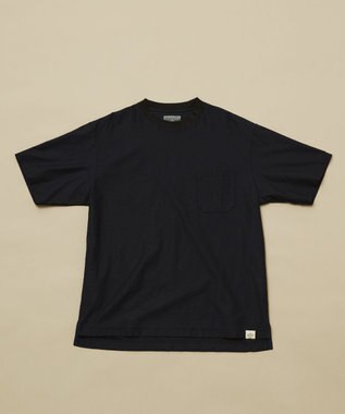 JOSEPH ABBOUD MOUNTAIN 【SPACE】OGスラブプレーティング天竺 カットソー ネイビー系