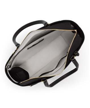 TUMI VOYAGEUR 「ヴァレッタ」ラージ・トート ブラック/ゴールド