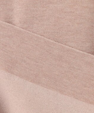 J.PRESS LADIES L 【洗える】WORSTED WOOL BLEND ポロ襟付き カーディガン ベージュ系