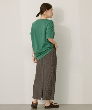 AMERICAN HOLIC ポコポコナロースカート Charcoal Gray