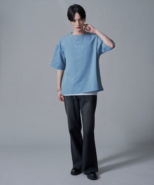 WEGO 【速乾/しわになりにくい/MLサイズ展開】ドライポリアンサンブルプルオーバー（SS） サックス