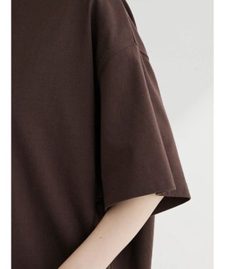 Green Parks コクーンシルエットカットプルオーバー Brown