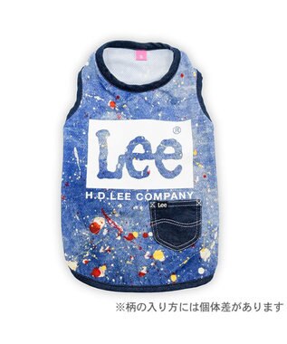 PET PARADISE Lee エコメイド タンクトップ 《スプラッシュ柄》小型犬 ブルー