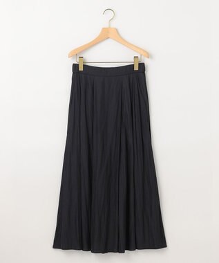 組曲 【大人気シリーズ】ギャザーライトデシン スカート ブラック系