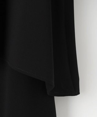 自由区 FORMAL 【洗える】セオアルファバラシャ ウォッシャブル ワンピース ブラック系