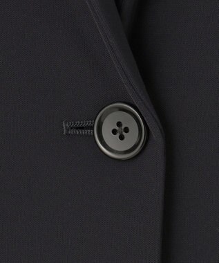 #Newans 【セレモニーにも】スタンドカラーロングベスト ネイビー系