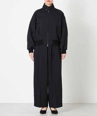 NAVE 【ReNAVE・セットアップ可/洗える/撥水加工】ホロウツイル ブルゾン ブラック系