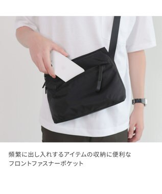 ACE BAGS & LUGGAGE ace. サニ 横型ショルダーバッグ 20402 エース ジェットブラック
