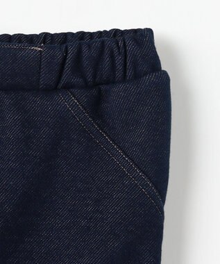 組曲 KIDS 【150-160㎝】 シャギーデニムパンツ ネイビー