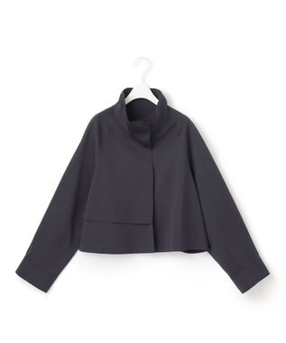 ICB ボンディングツイル ショートアウター ネイビー系