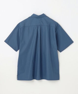 J.PRESS KIDS 【140-170cm】TCブロード パネルボーダープリント シャツ ダルブルー系