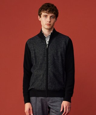 JOSEPH ABBOUD 【柔らか】シャンブレーツイルピーチ シャツ ライトグレー系6