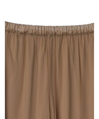 Green Parks ・ＥＬＥＮＣＡＲＥ　ＤＵＥ　チュールギャザーパンツ Mocha