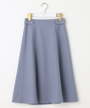 ANY SIS 【AIコラボ】サイドボタンフレア スカート ライトブルー