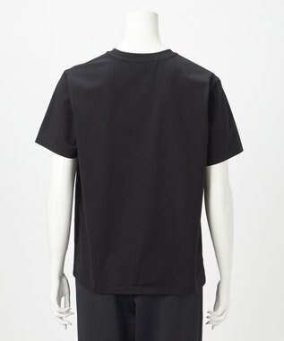 23区 L 【R(アール)】プレミアムコットンジャージー ロゴ Tシャツ ブラック系