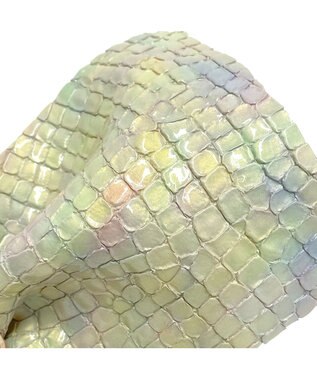 PELLE BORSA ギャルソンウォレット Rainbow Croco レインボークロコ 6101 イエロー