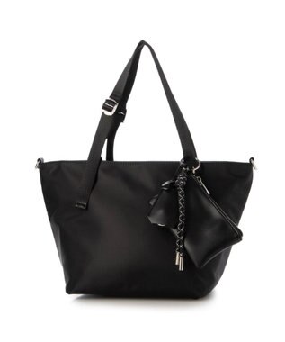 UNBILLION カシュカシュ cachecache / チャームセット付きナイロン2wayトートバッグ