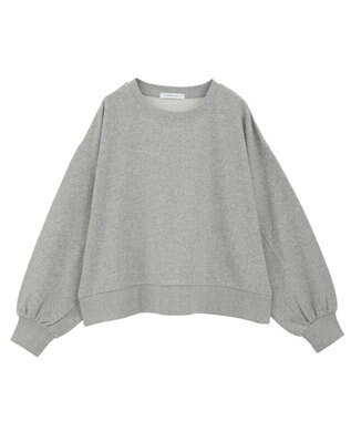 AMERICAN HOLIC 裏毛クロップドプルオーバー Gray Mixture