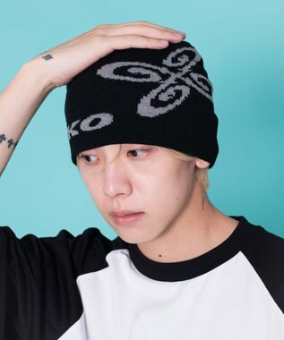 WEGO 【ユニセックス着用ITEM】別注PIKOシングルニットワッチ ブラック