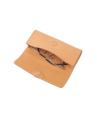 genten カットワーク マルチケース ヌメベージュ