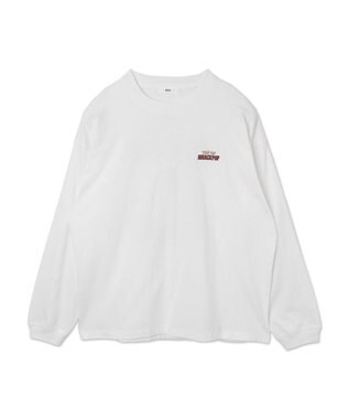 WEGO 【ユニセックス着用ITEM】ボーイズグラフィックBIG　T（LS） ホワイト