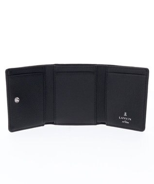 LANVIN en Bleu カリヨン 三つ折り財布 ブラック