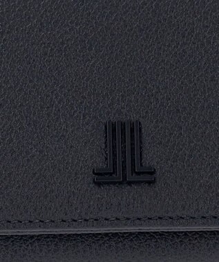 LANVIN en Bleu カリヨン 三つ折り財布 ブラック
