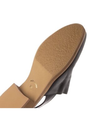 MODE ET JACOMO <D'ICI>バックストラップデザインシューズ ダークブルー