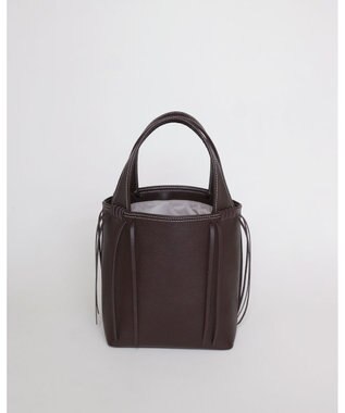MORROW by thank EMILY NL ハンドバッグ ディープブラウン