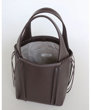 MORROW by thank EMILY NL ハンドバッグ ディープブラウン